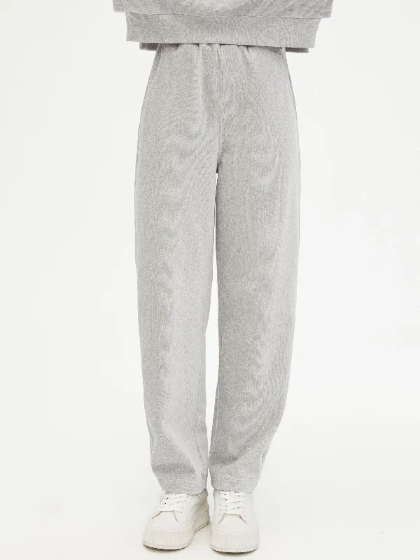 Sporty-chic women’s apparel for active lifestyles   Age-Defying Flower Gray Sweatpants