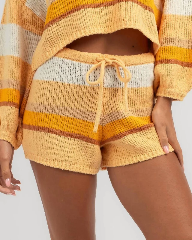 Elegant evening wear for special events   Sol Time Short In Citrus Glow