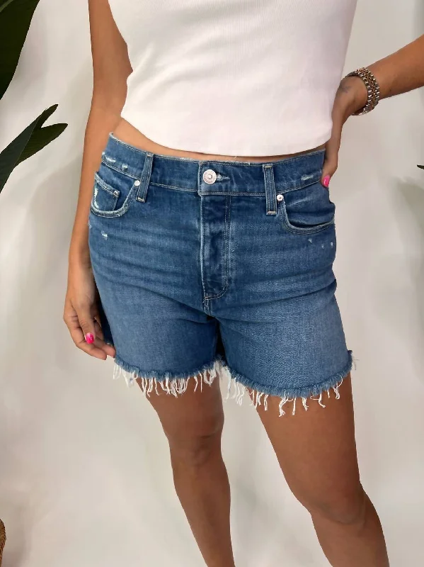Find your perfect fit with stylish women’s clothing   Asher Short Chillin Destructed W/ Frayed Hem In Denim