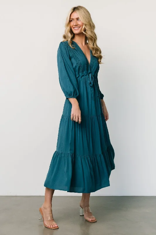 Fashionable clothing that fits every occasion   Phillips Maxi Dress | Persian Blue