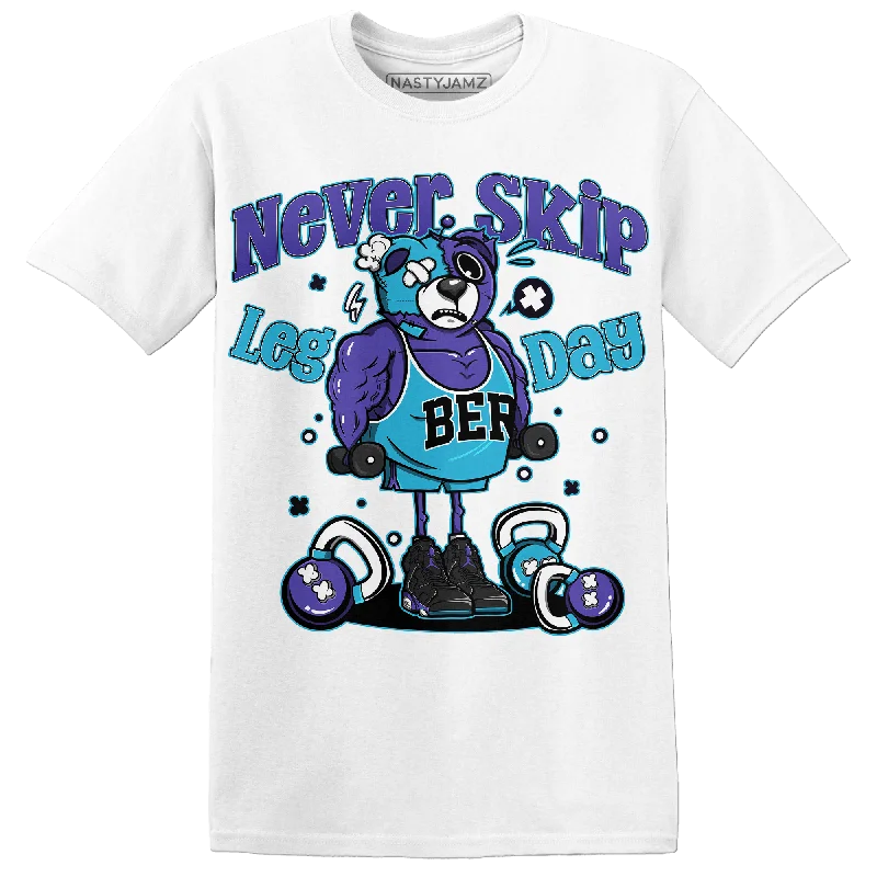 Curated collections for modern, fashionable women   NastyJamz Aqua 6s T Shirt Match Leg Day BER