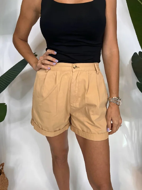 Cuff Short In Khaki