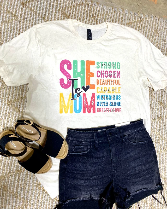 Effortlessly chic fashion for today’s woman   She Is Mom Tee